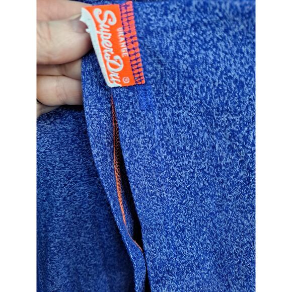 Super Dry Men's Vintage V-neck Short Sleeve Embroidered Logo T-shirt‎ Size XXL - Picture 9 of 10